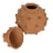 Hello Honey® Decorative Paper Mâché Canister with Glass Marble Accent